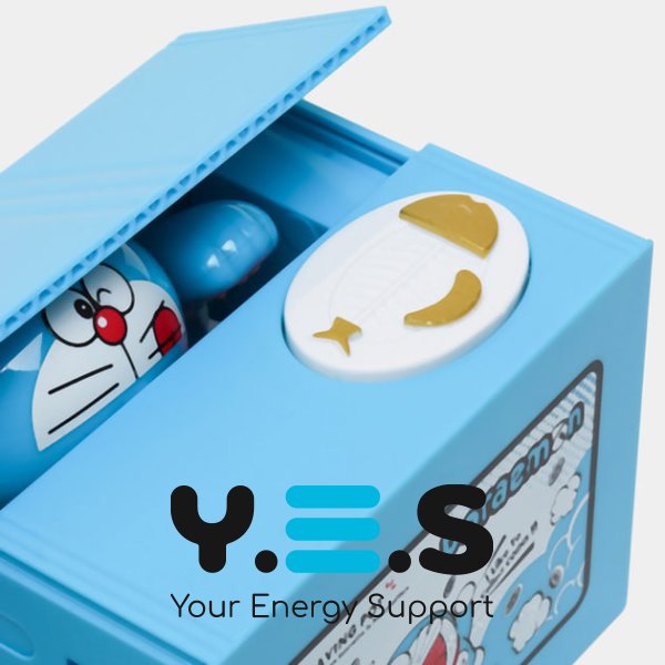 Інтерактивна дитяча скарбничка DORAEMON з автоприйомом монет, на батарейках