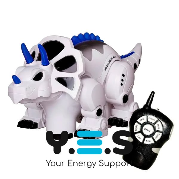 Інтерактивний робот-динозавр на радіокеруванні з пультом, світлом і звуком 2629-T18B