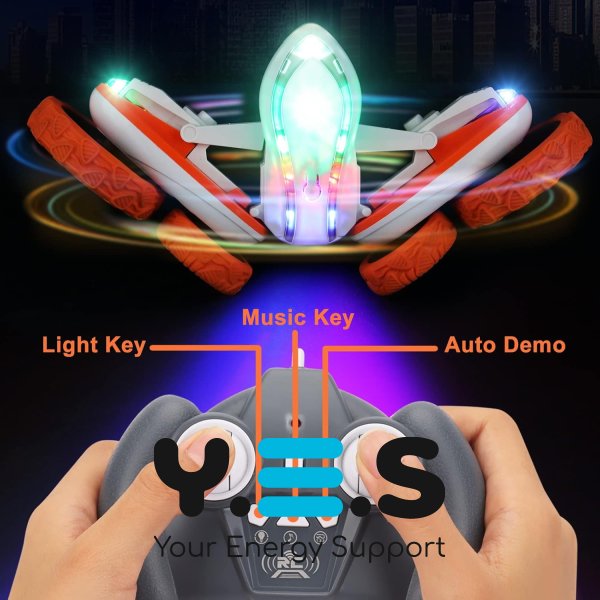 Машинка-перевертень на радіокеруванні Storms Extreme 360 Tumbling Spinning