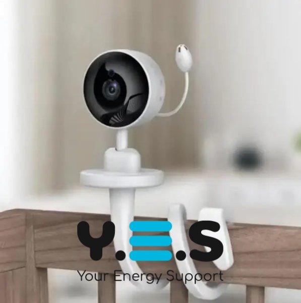 Відеоняня SMART Wi‑Fi з гнучким кріпленням і двостороннім зв’язком