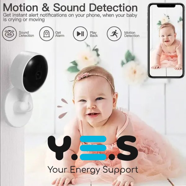 Відеоняня SMART Wi‑Fi з гнучким кріпленням і двостороннім зв’язком