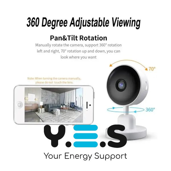 Відеоняня SMART Wi‑Fi з гнучким кріпленням і двостороннім зв’язком