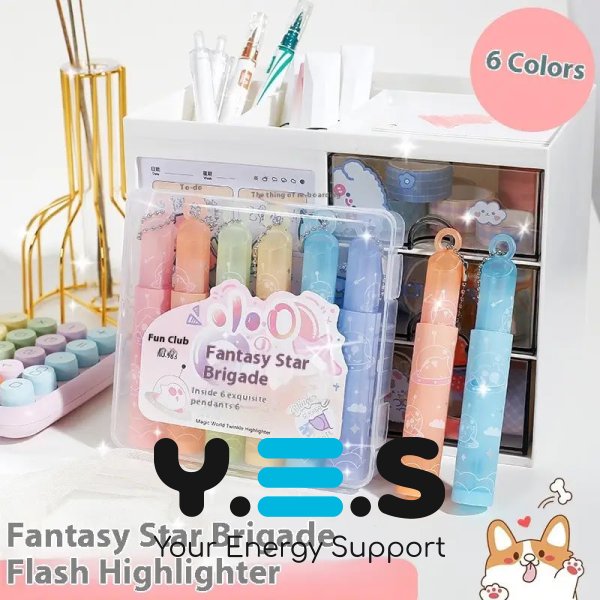 Набір дитячих акварельних маркерів NO983-1 (983-1), 6 шт.