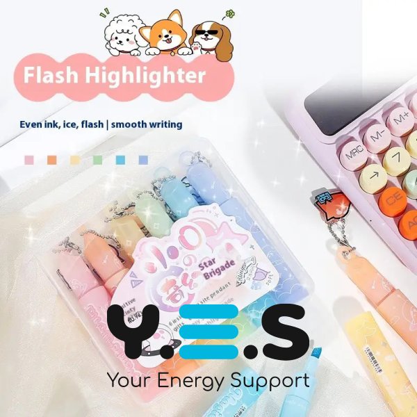 Набір дитячих акварельних маркерів NO983-1 (983-1), 6 шт.