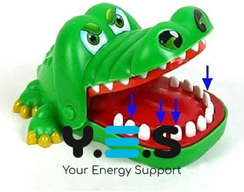 Інтерактивна настільна гра для дітей Qunxing «Крокодил-дантист»