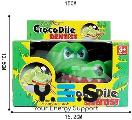 Інтерактивна настільна гра для дітей Qunxing «Крокодил-дантист»