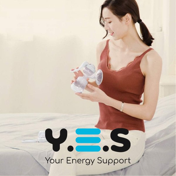 Ручний силіконовий молоковідсмоктувач портативний + пляшечка для годування і зберігання молока