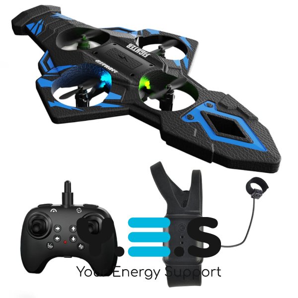 RC дрон-літак Drone L29 «літаючий меч» на радіокеруванні, трюки 360°