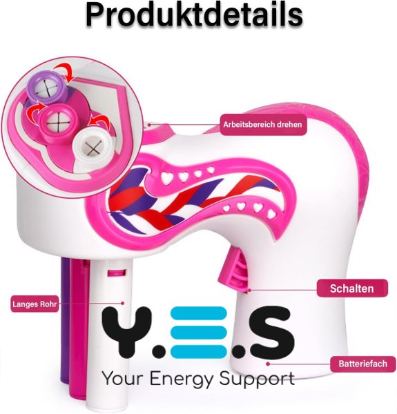 Дитячий набір для плетіння косичок 892-1 для стильних зачісок і гри в перукаря