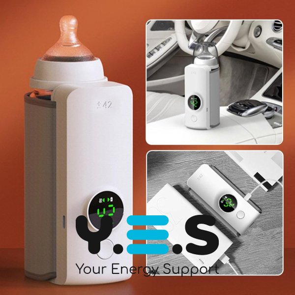 Портативний підігрівач дитячих пляшечок LY-872, 6 режимів нагріву