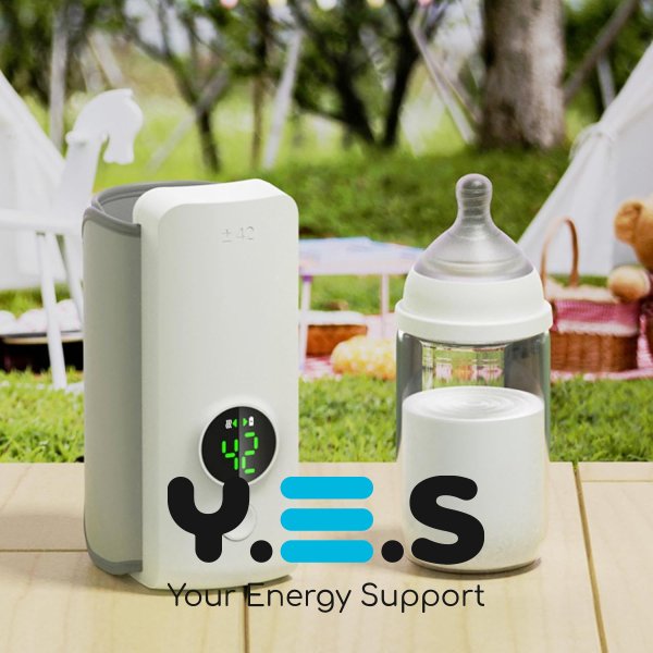 Портативний підігрівач дитячих пляшечок LY-872, 6 режимів нагріву