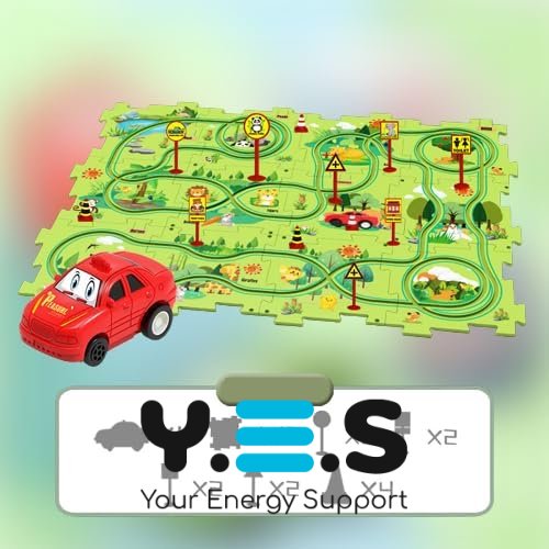 Розвивальний пазл-іграшка 5PCS Rail Car для дітей (5 елементів)