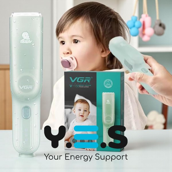 Дитяча машинка для стрижки VGR V-155 з вакуумним контейнером