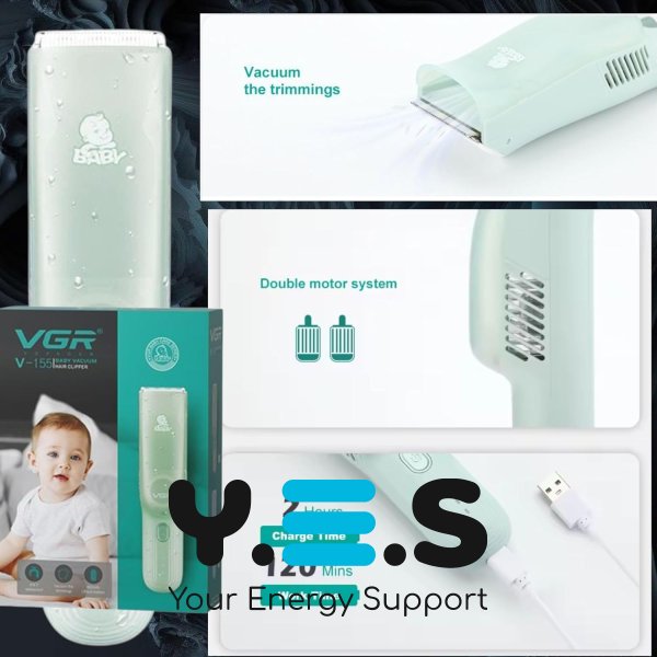 Дитяча машинка для стрижки VGR V-155 з вакуумним контейнером