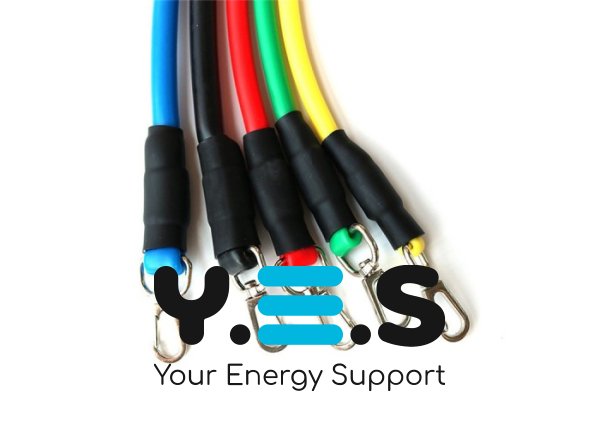 Набір еспандерів Power Resistance Bands: багатофункц. тренажер 5 джгутів + чохол