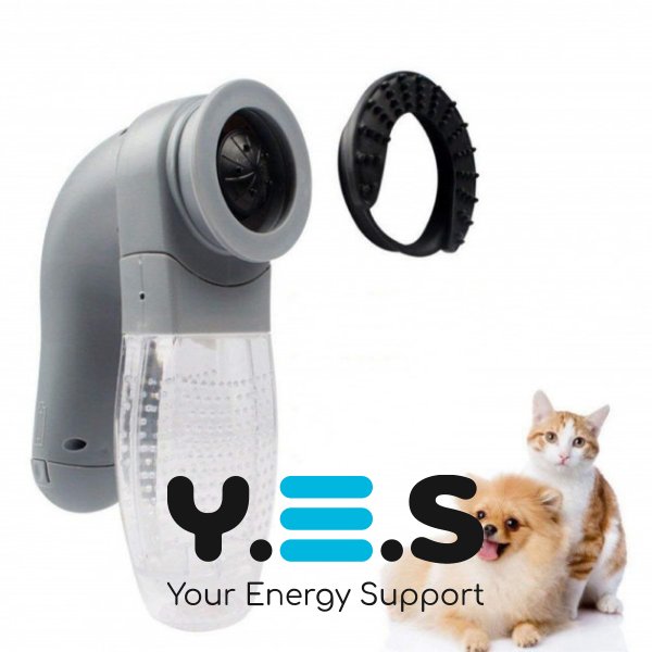 Гребінець‑пилосос для грумінгу собак і котів SHED PAL — машинка для вичісування шерсті