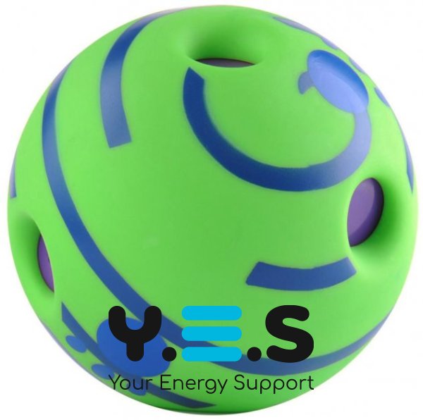 Іграшка для собак Wobble Wag Giggle — гигикаючий м’яч зі звуком для активної гри