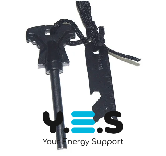 Туристичний набір виживання 10-в-1 у похідному кейсі