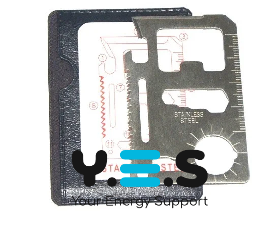 Туристичний набір виживання 10-в-1 у похідному кейсі