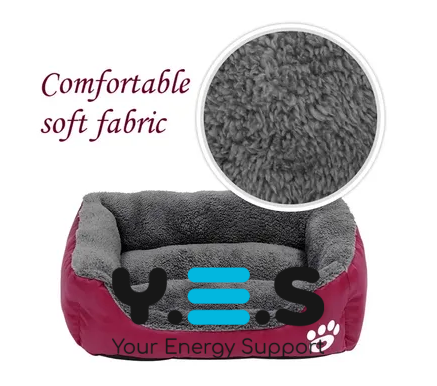 Лежанка‑пуф для котів і собак, розмір S 45×35 см