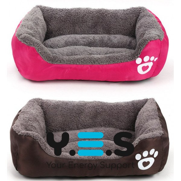 Лежанка-пуф для котів і собак розмір M 55×45 см