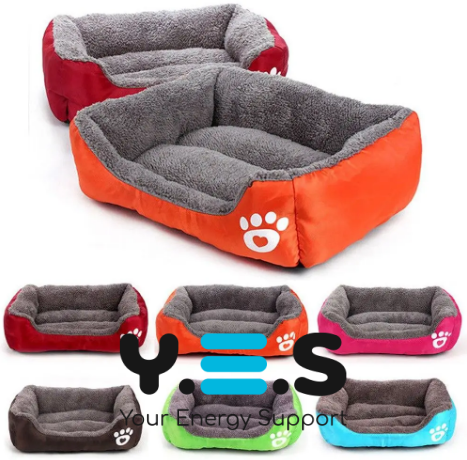 Лежанка-пуф для котів і собак розмір M 55×45 см