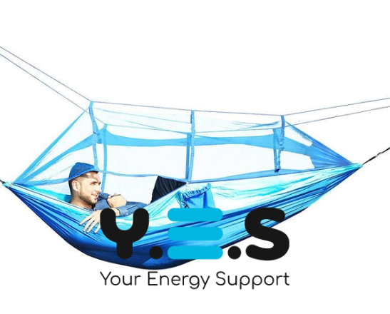 Підвісний гамак із антимоскітною захисною сіткою, 240×150 см