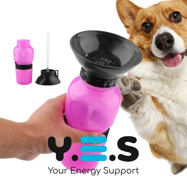 Дорожня поїлка-напувалка для собак Aqua Dog 537 мл