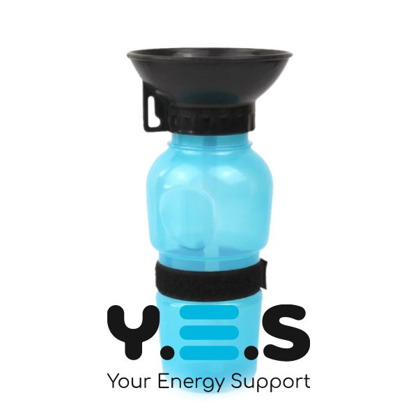 Дорожня поїлка-напувалка для собак Aqua Dog 537 мл