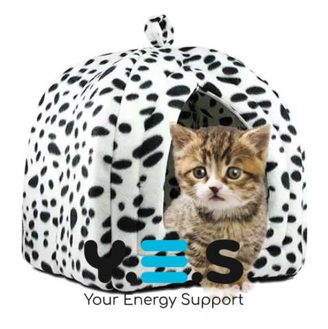 М’який будиночок Pet Hut для собак і котів, домашня будка, 40×35×35 см