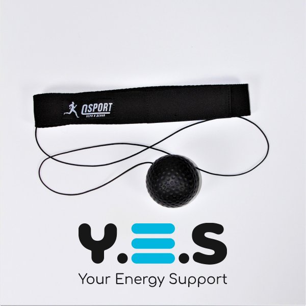 Тренажер Boxing Ball для боксу: пов’язка на голову з м’ячиком на гумці (Fight Ball)