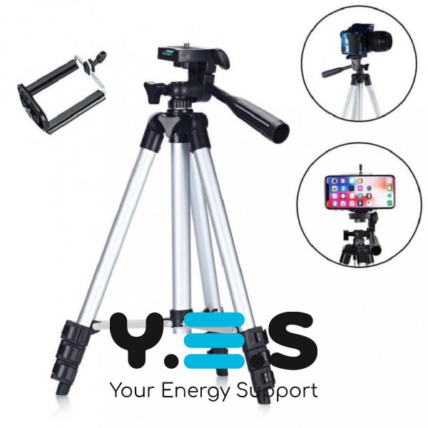 Алюмінієвий штатив-трипод TRIPOD 3120 35–103 см для фотоапарата, відеотехніки та смартфона