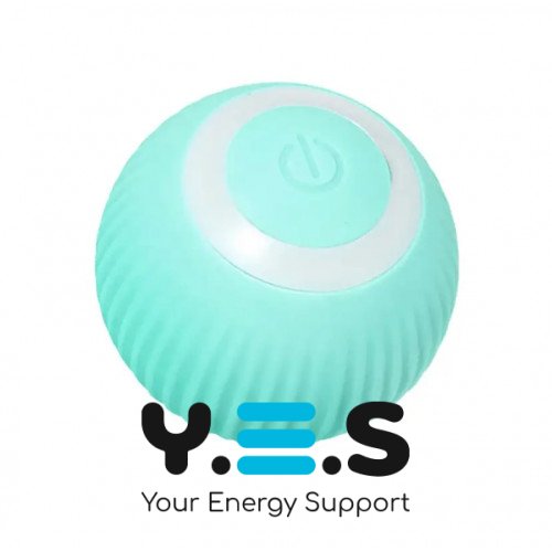 Інтерактивний м’ячик Pet Gravity для котів і собак, хаотичний рух, USB-зарядка