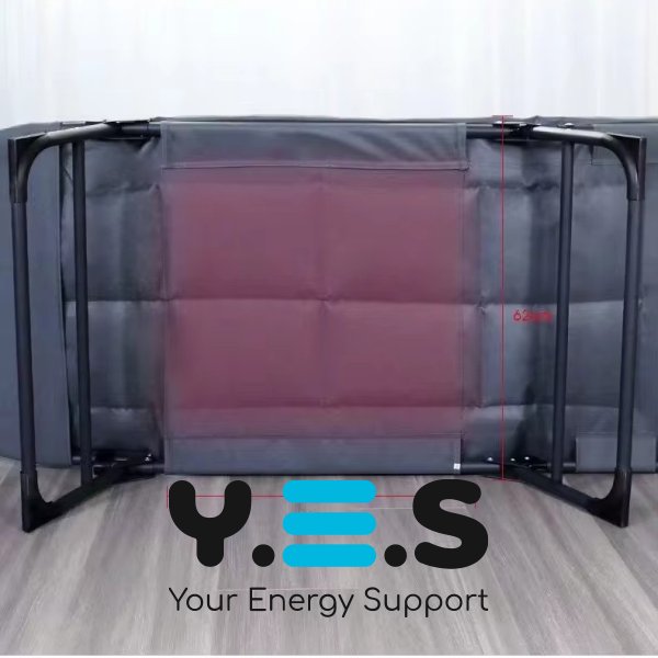 Туристичний складаний шезлонг-розкладачка з металевим каркасом 200×70×30 см, 5,4 кг для дому та дачі