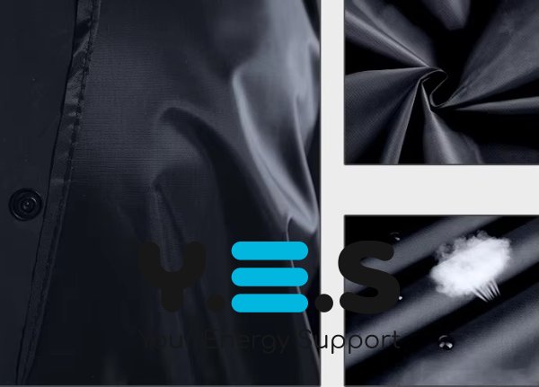 Дощовик-плащ на блискавці з капюшоном, водонепроникна туристична накидка від дощу