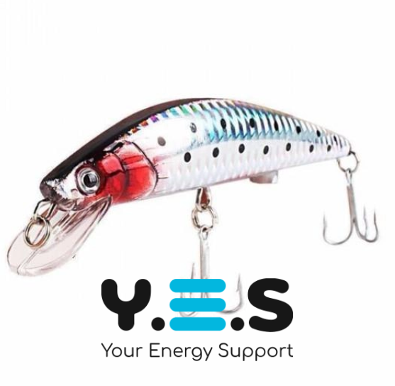 Електронний воблер Twitching Lure з акумулятором: світна хижа приманка, USB-зарядка