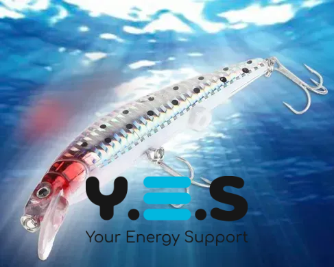 Електронний воблер Twitching Lure з акумулятором: світна хижа приманка, USB-зарядка