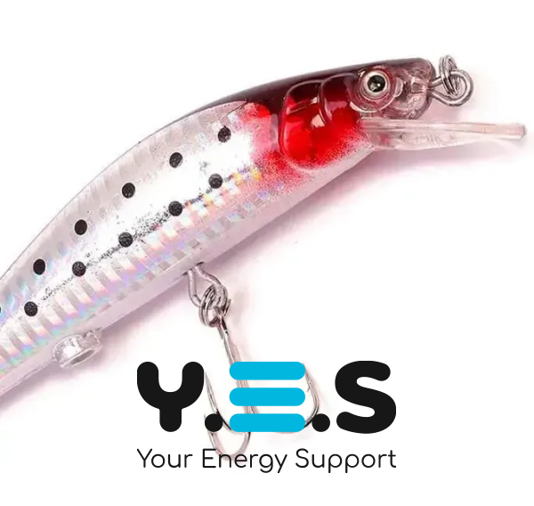 Електронний воблер Twitching Lure з акумулятором: світна хижа приманка, USB-зарядка