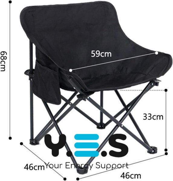 Туристичне складане крісло «Павук» міцне, укріплений каркас, підлокітники, чохол