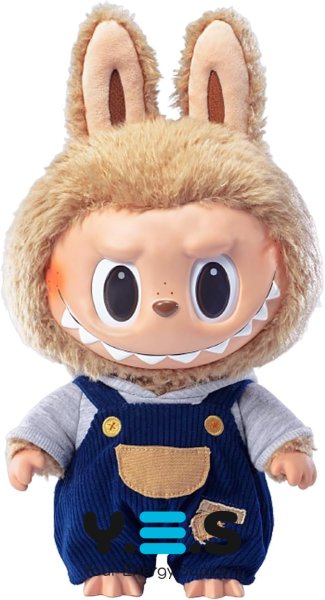 М’який брелок-монстр Labubu у Blind Box (коробка-сюрприз) • іграшка-сюрприз POP MART Original