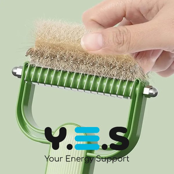 Щітка-чесалка Pet Comb для вичісування шерсті тварин (грумінг)