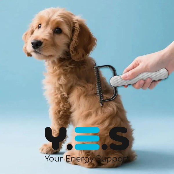 Щітка-чесалка Pet Comb для вичісування шерсті тварин (грумінг)