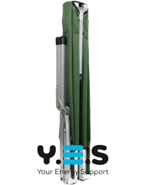 Туристичне розкладне ліжко-розкладачка 190×62×42 см, навантаження до 120 кг для кемпінгу та відпочинку