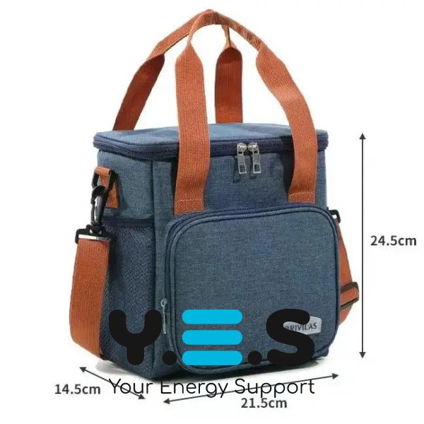 Термосумка-холодильник LY-943 для кемпінгу та роботи, 1 відсік, ручка й плечовий ремінь