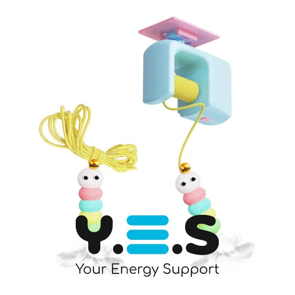 Інтерактивна іграшка для котів Pet Toy Ball 1490 на присосці з автоматичним рухом