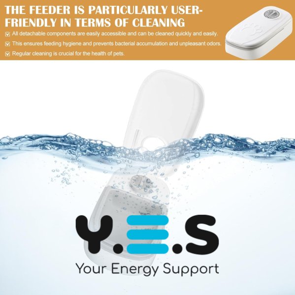 Автоматична годівниця для котів і собак Pet Feeder 1494 (домашні тварини)