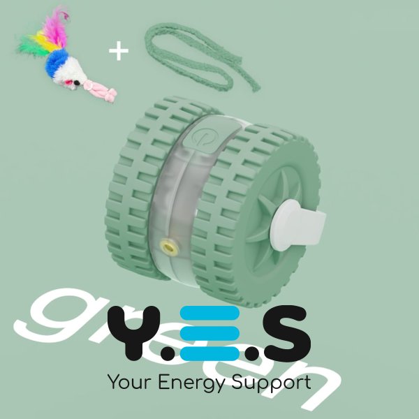 Інтерактивна іграшка для котів 9526 з лазером: подвійна стимуляція та автономний рух