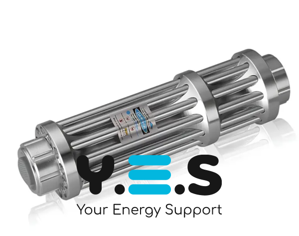 Синя лазерна указка Laser B017 445 нм з 5 насадками у кейсі