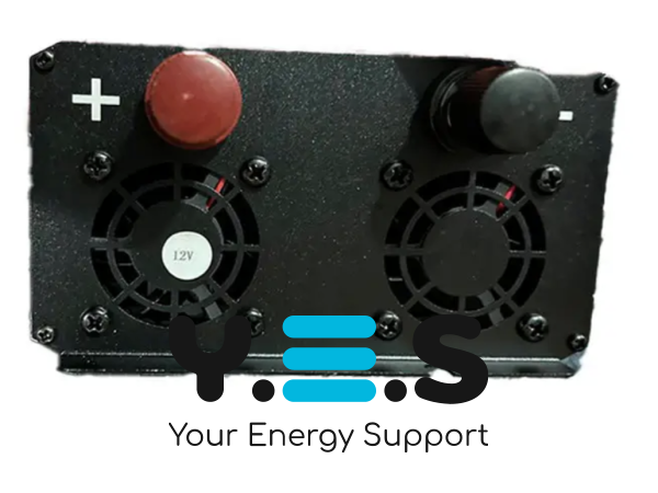 Інвертор ERYUAN 12V→220V 3500W для автоакумулятора, перетворювач напруги з LCD дисплеєм
