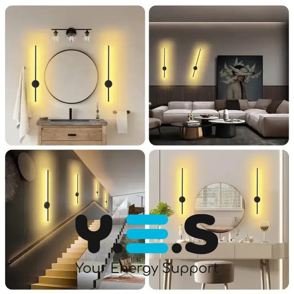 Настінне бра Strip Light HA-125 HP227, енергозберігаючий світильник 60 см